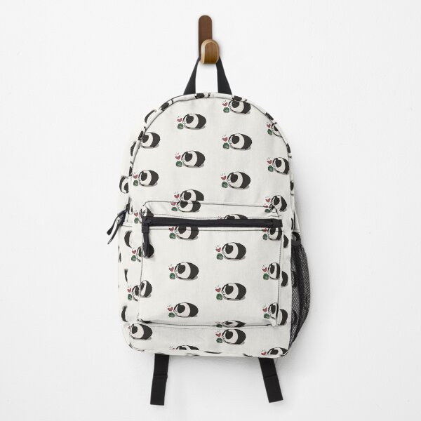 Item preview, Black and White Guinea Pig Loves Broccoli designed and sold by makell-creates.