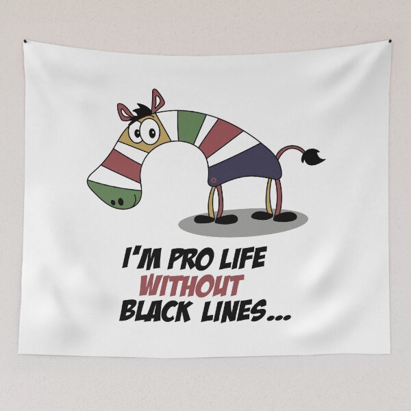 Item preview, I'm pro life without black lines... designed and sold by Yuzik.