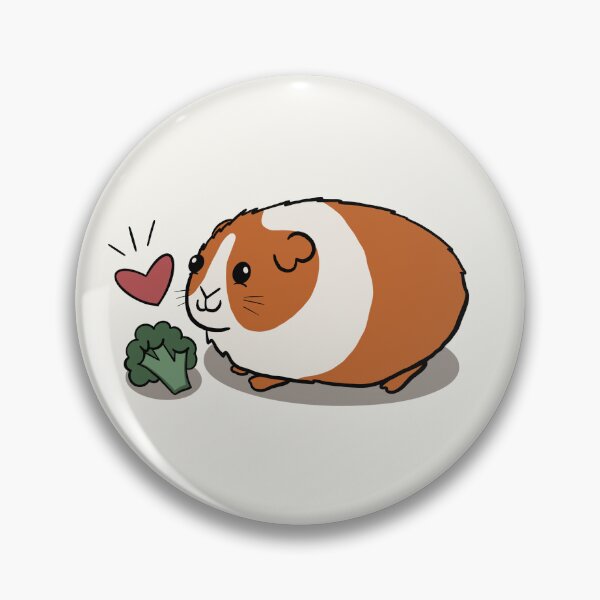 Item preview, Dutch Guinea Pig Loves Broccoli designed and sold by makell-creates.