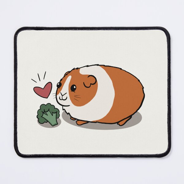 Item preview, Dutch Guinea Pig Loves Broccoli designed and sold by makell-creates.