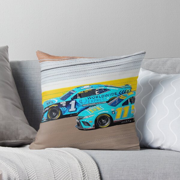 Item preview, Denny Hamlin fighting with Ross Chastain 2023 watercolor designed and sold by Rodissimus1984.