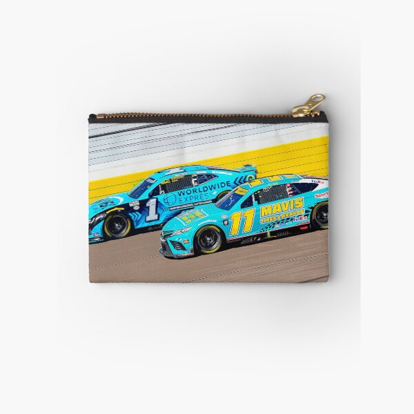 Item preview, Denny Hamlin fighting with Ross Chastain 2023 watercolor designed and sold by Rodissimus1984.
