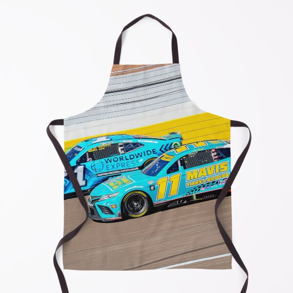 Item preview, Denny Hamlin fighting with Ross Chastain 2023 watercolor designed and sold by Rodissimus1984.