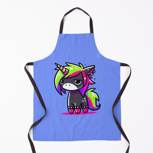Item preview, Tired Black and Neon Unicorn designed and sold by 3DAF.