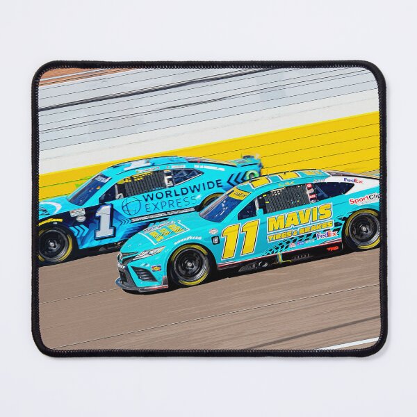 Item preview, Denny Hamlin fighting with Ross Chastain 2023 watercolor designed and sold by Rodissimus1984.