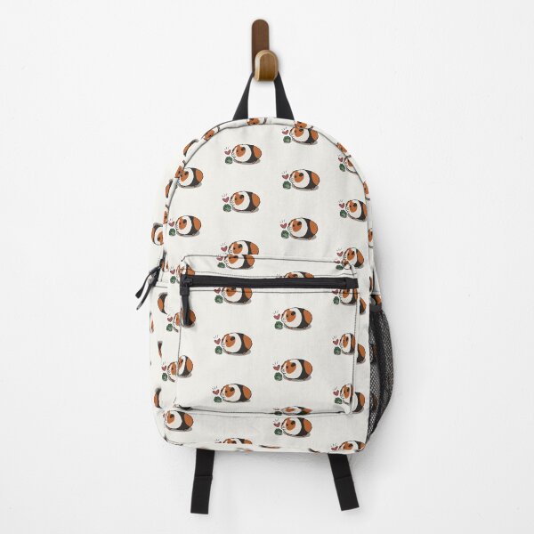 Item preview, Tri-Colour Guinea Pig Loves Broccoli designed and sold by makell-creates.