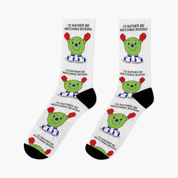 Item preview, Mr Men I'd rather be watching boxing designed and sold by Scat the cat.
