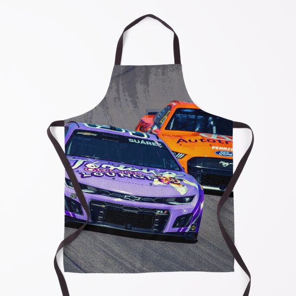Item preview, Daniel Suarez fighting with Austin Cindric racing their Nascar Cup Cars abstract designed and sold by Rodissimus1984.