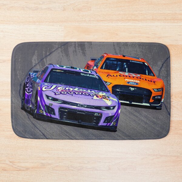 Item preview, Daniel Suarez fighting with Austin Cindric racing their Nascar Cup Cars abstract designed and sold by Rodissimus1984.
