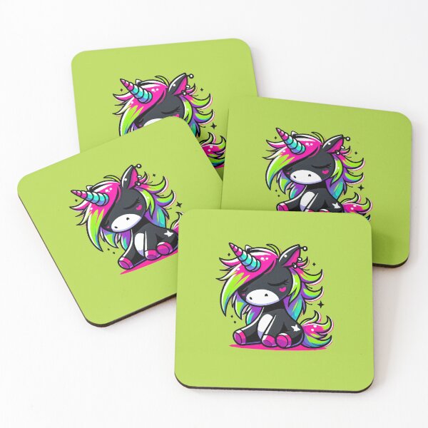 Item preview, Fabulous Neon Unicorn Sitting Down designed and sold by 3DAF.