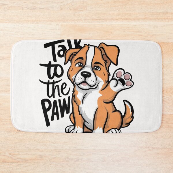Item preview, Talk to the Paw Pup designed and sold by RedTamah.