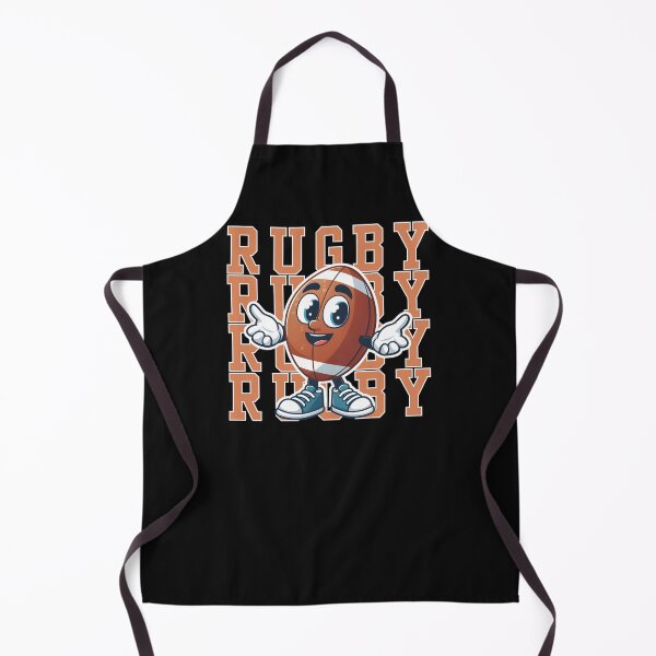 Item preview, Rugby Ball Playful Cartoon designed and sold by Oz64.