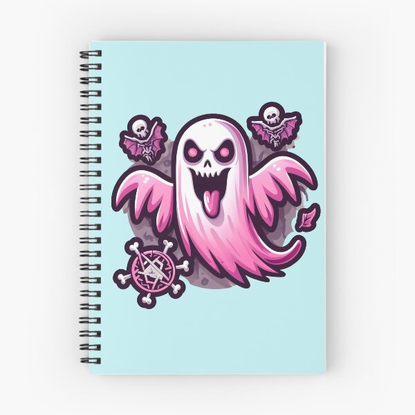 Item preview, Lindo diseño de fantasma rosa: adorable y espeluznante designed and sold by MMGdigi.