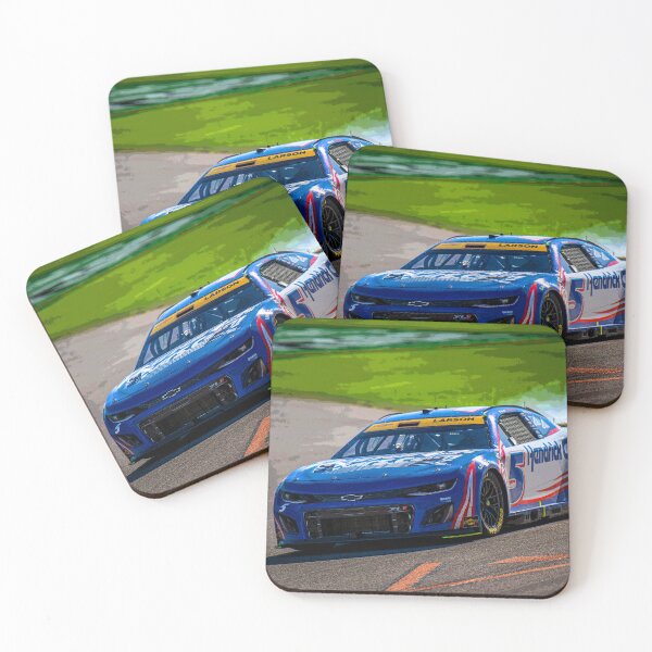 Item preview, Kyle Larson doing a burnout to celebrate abstract designed and sold by Rodissimus1984.