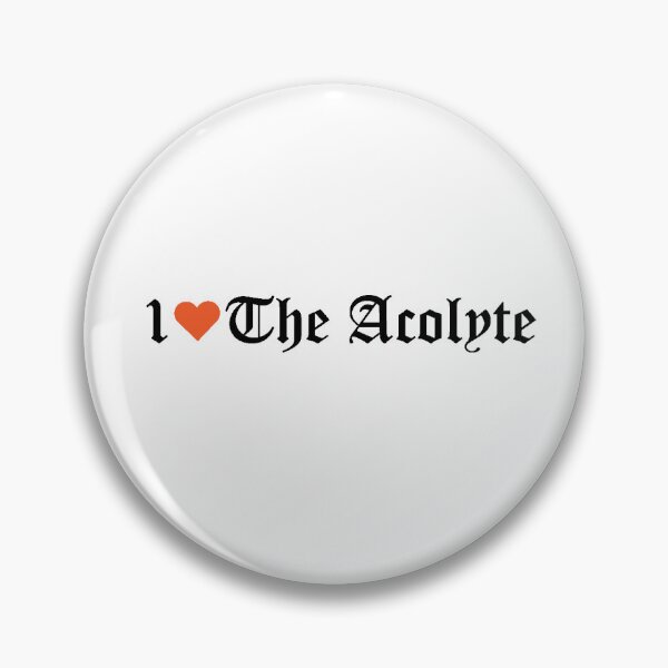 Item preview, I Heart The Acolyte Sticker designed and sold by ArtistCatarina.