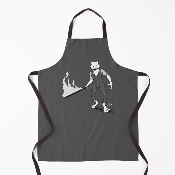 Item preview, WEREWOLF WITH FLAMING SWORD designed and sold by Figbar Lonesome.