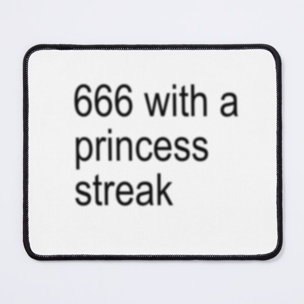 Item preview, 666 with a princess streak 360 brat lyric designed and sold by skyangels.