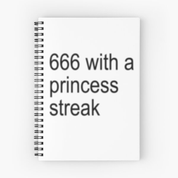 Item preview, 666 with a princess streak 360 brat lyric designed and sold by skyangels.