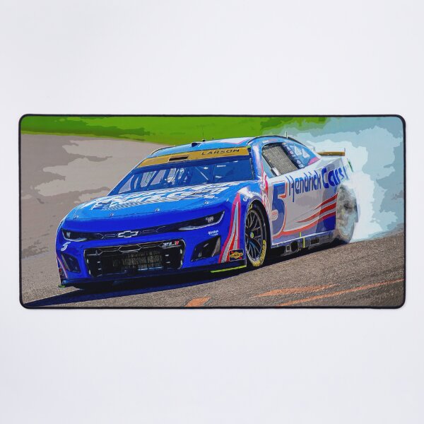 Item preview, Kyle Larson doing a burnout to celebrate watercolor designed and sold by Rodissimus1984.