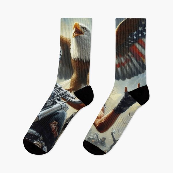 Item preview,  Biker and Eagle designed and sold by Jurand  Creations.