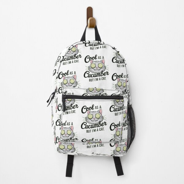 Item preview, Cool As A Cucumber Cat designed and sold by SewnMemories.