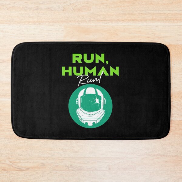 Item preview, “Run, Human, Run!” Alien march  designed and sold by ChowdersTee.