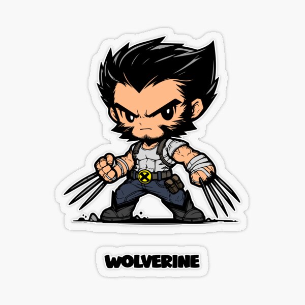 Item preview, Wolverine chibi designed and sold by CyberPanx.