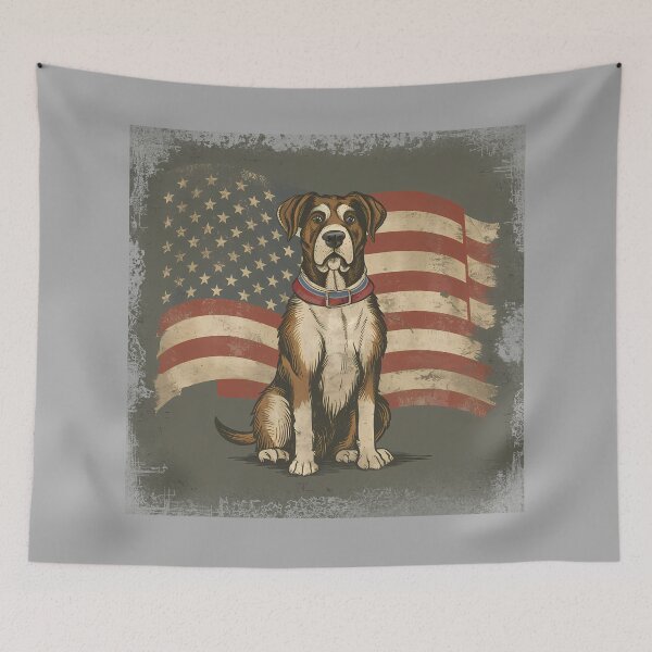 Item preview, Patriotic Pup designed and sold by RedTamah.