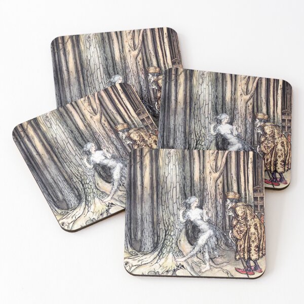 Item preview, Fitchers Bird - Grimm Brothers - Arthur Rackham designed and sold by forgottenbeauty.