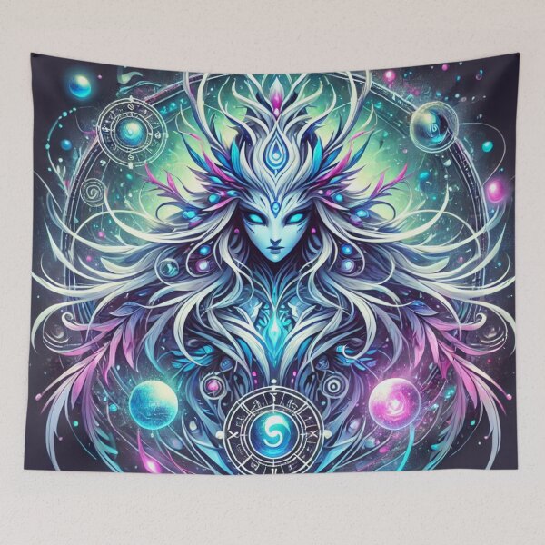 Item preview, Galactic Empress The Enigmatic Keeper of the Cosmos designed and sold by TeslaSt0re.