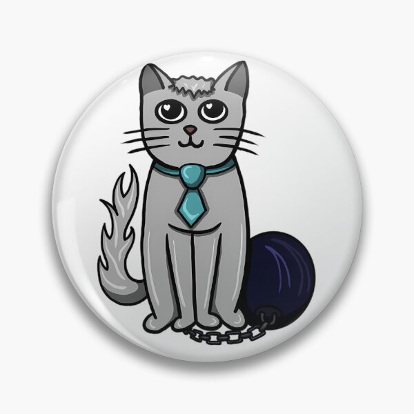Item preview, Garp - One Piece Cat designed and sold by KirkTDesigns.