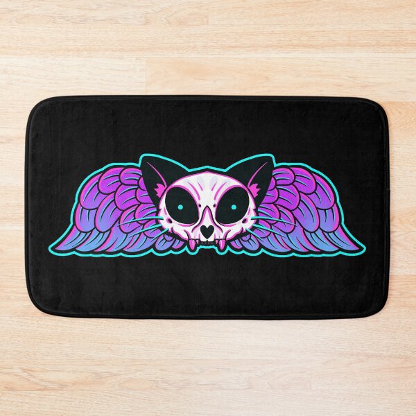 Item preview, Cat skull wings designed and sold by Holly Pierson.