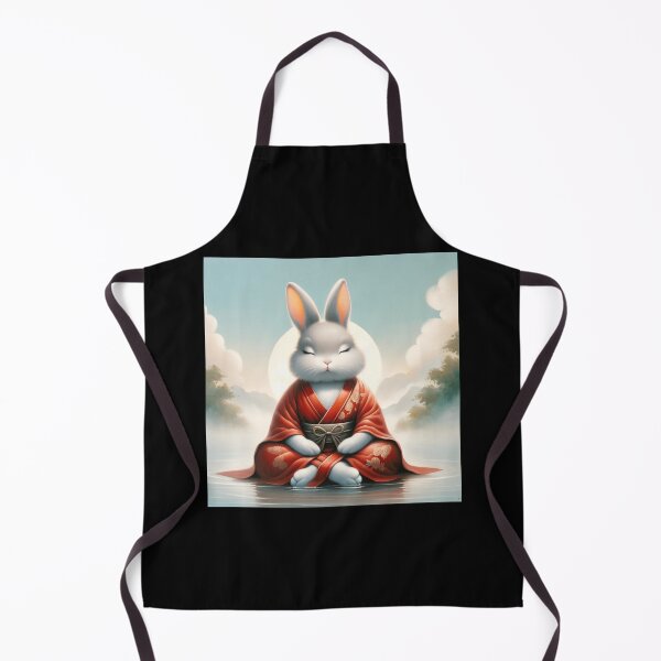 Item preview, Peaceful calm cute Rabbit designed and sold by DivineMovement.