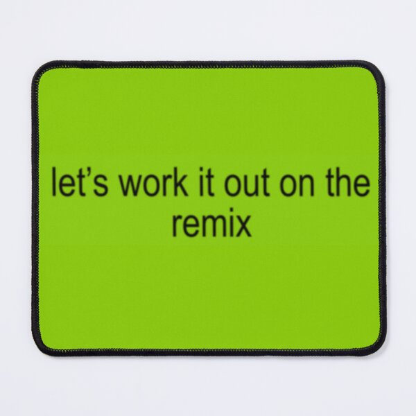 Item preview, Let’s work it out on the remix brat  designed and sold by skyangels.