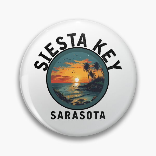 Item preview, Siesta Key - Sarasota (with Black Lettering) designed and sold by VelvetRoom.