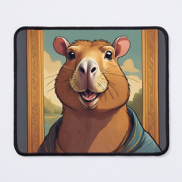 Item preview, "Classic" Capybara portrait - funny capybara designed and sold by PXEpic.