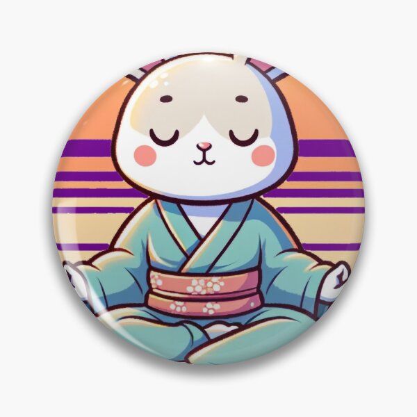 Item preview, Rabbit Meditating designed and sold by DivineMovement.