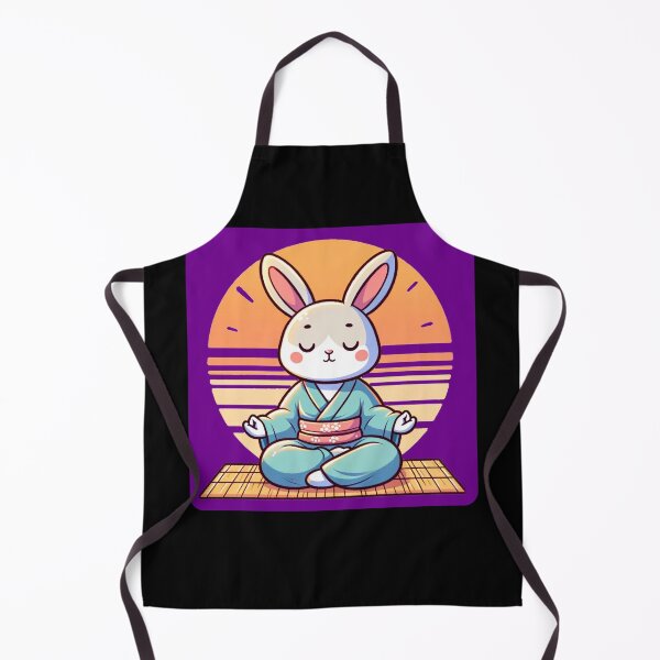 Item preview, Rabbit Meditating designed and sold by DivineMovement.