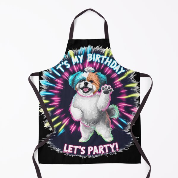 Item preview, Birthday Bash Pup designed and sold by RedTamah.
