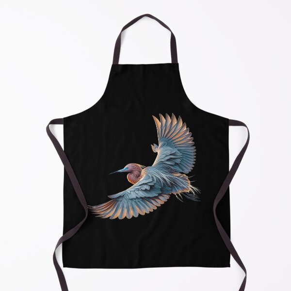 Item preview, Stunning Reddish Egret in Flight Design designed and sold by SandbarTees.