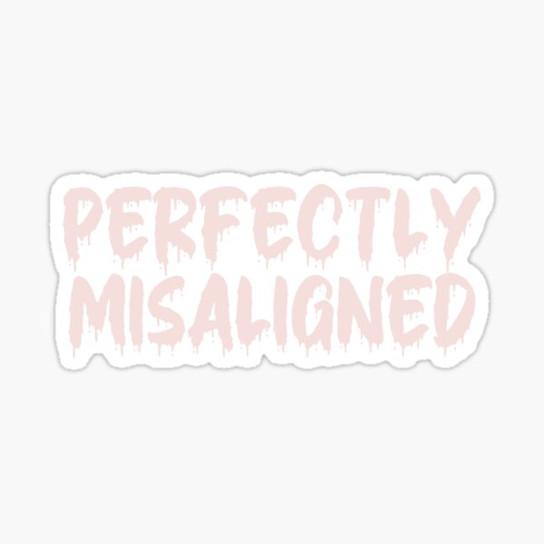 Item preview, PINK ON WHITE PERFECTLY MISALIGNED BLOOD DRIP designed and sold by RomeArtCo.