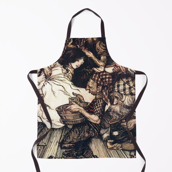 Aperçu de l'œuvre Blanche Neige - Frères Grimm - Arthur Rackham créée et vendue par forgottenbeauty.