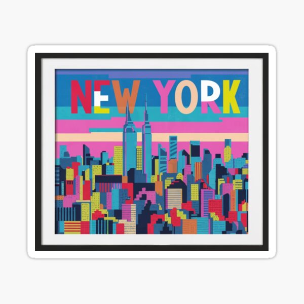 Artikel-Vorschau von New York, designt und verkauft von SNNDesignersLLC.