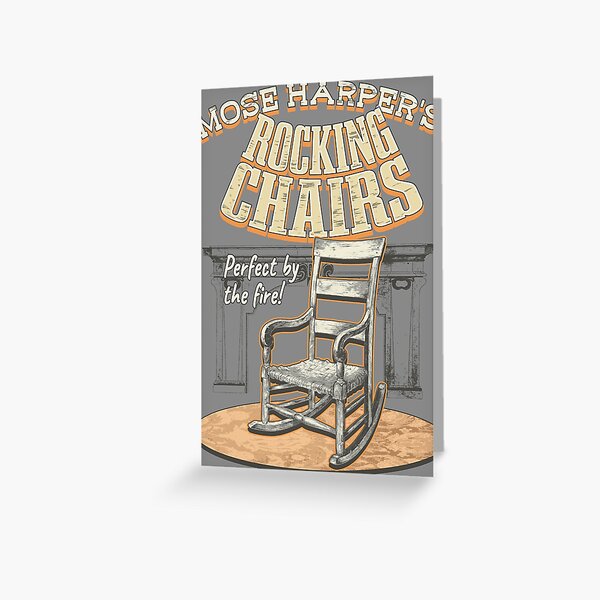 Item preview, Mose Harper's Rocking Chairs designed and sold by robotrobotROBOT.