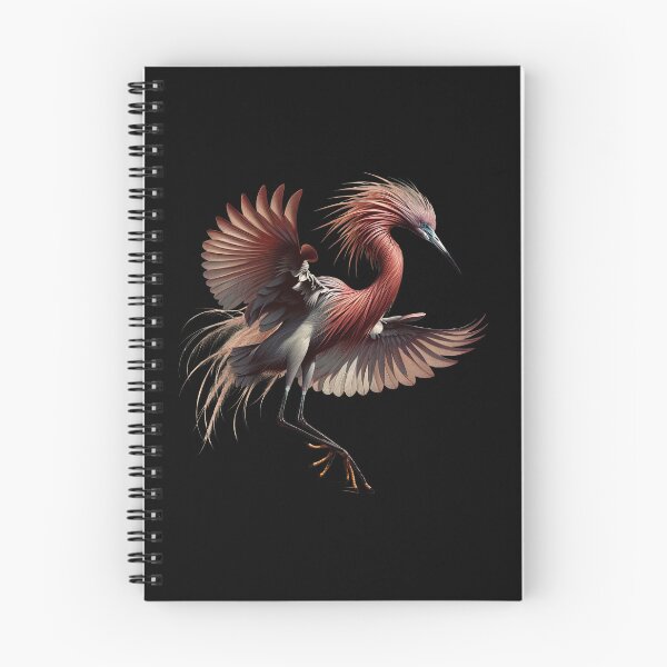Item preview, Remarkable Reddish Egret in Flight Design designed and sold by SandbarTees.