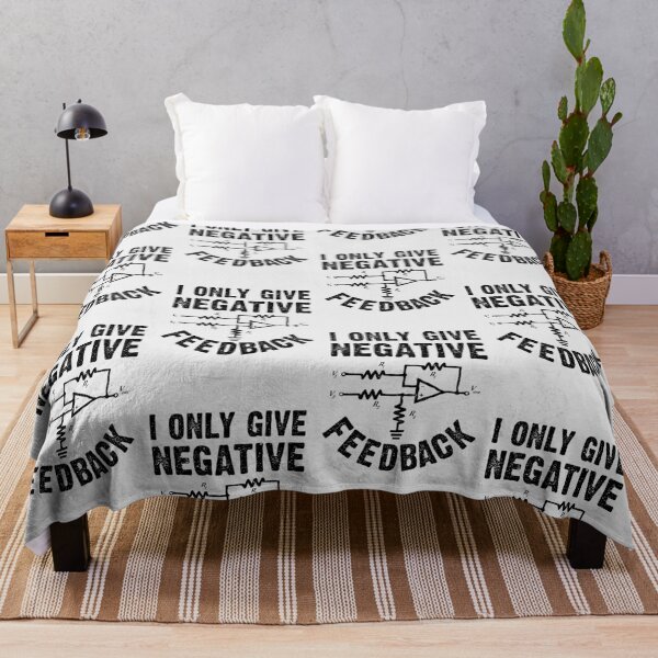 Item preview, I Only Give Negative Feedback designed and sold by Beauty2244.