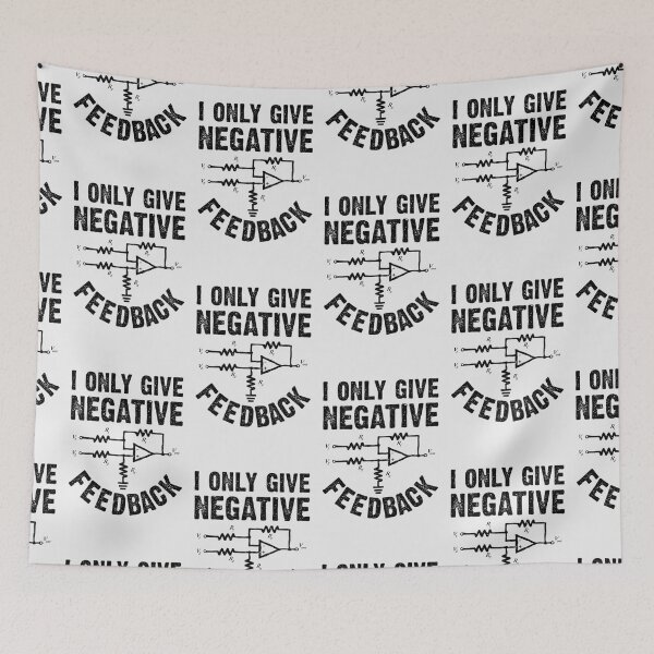 Item preview, I Only Give Negative Feedback designed and sold by Beauty2244.