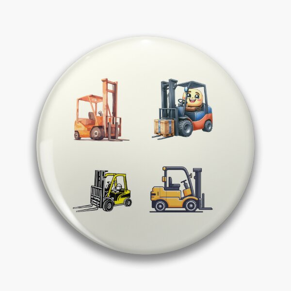 Item preview, Forklift bundle - 4 pieces set designed and sold by EmeraldeaArt.