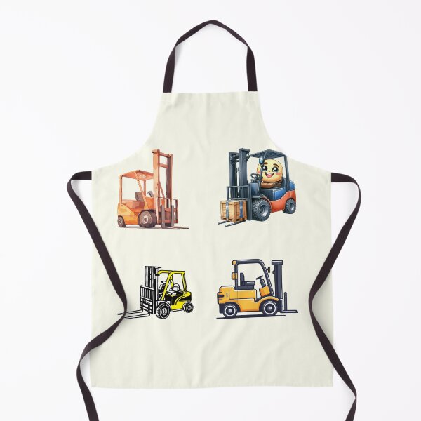 Item preview, Forklift bundle - 4 pieces set designed and sold by EmeraldeaArt.