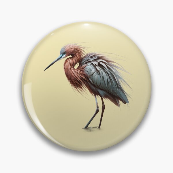 Item preview, Captivating Wading Reddish Egret Design designed and sold by SandbarTees.